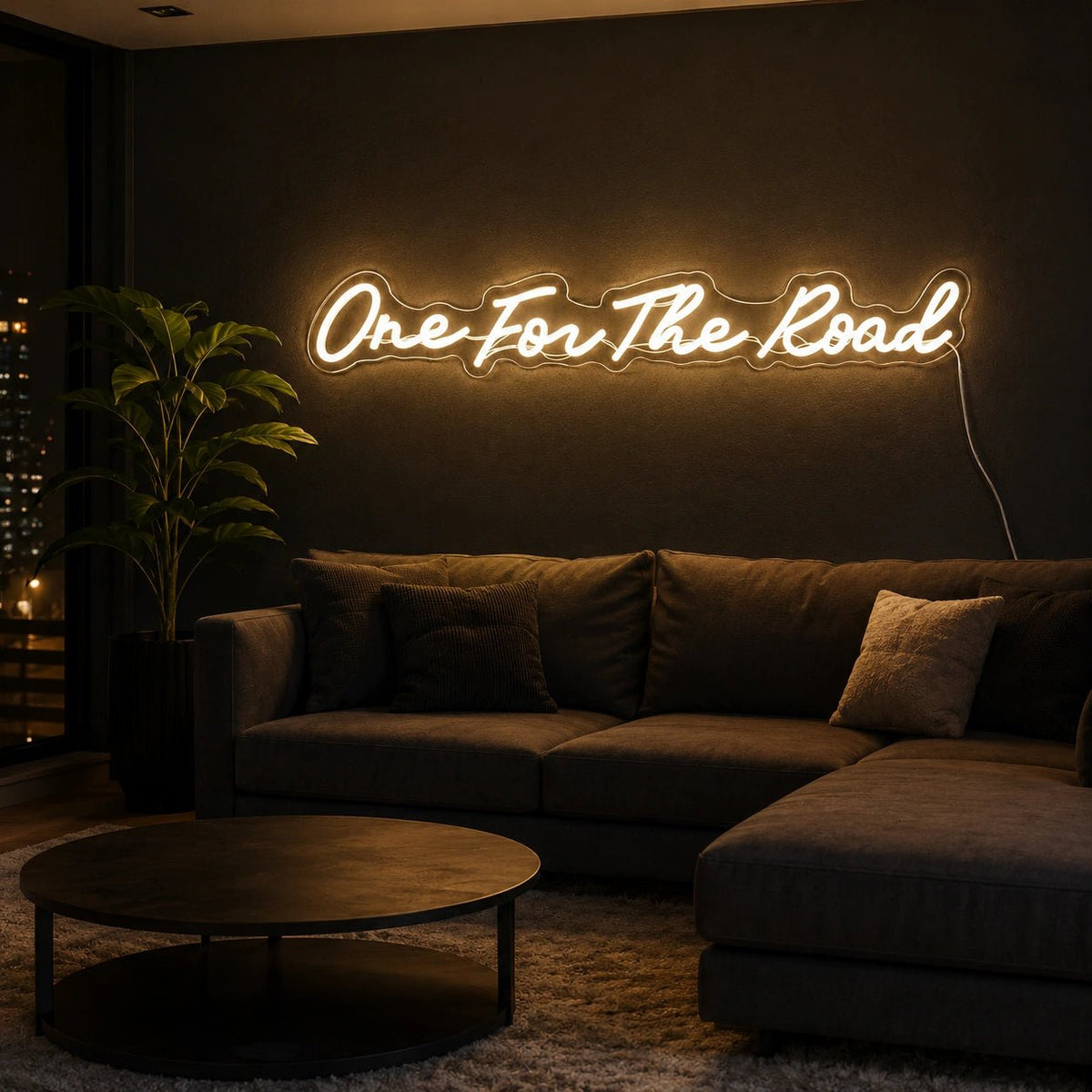 One For The Road LED Neon Sign - Shineneon