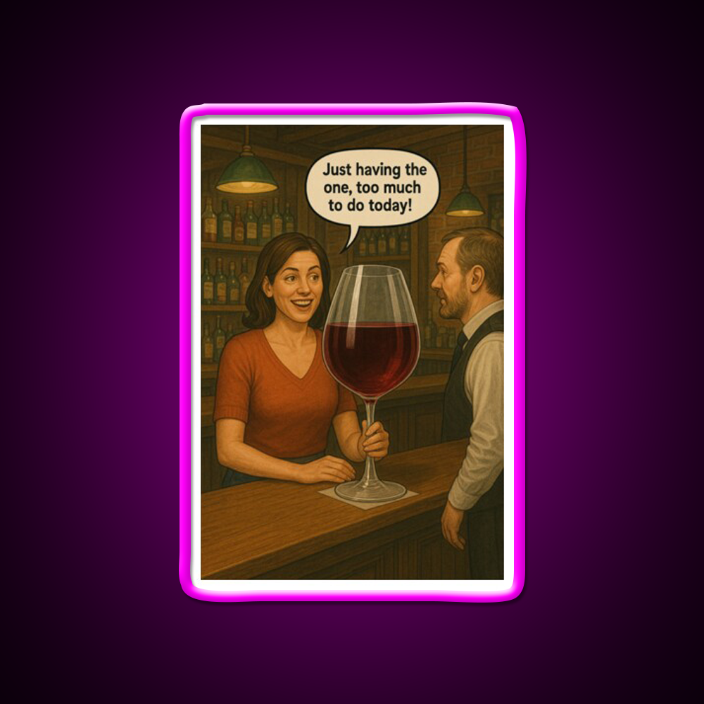 One For The Road Man Cave Bar Led Neon Sign Rgb Color