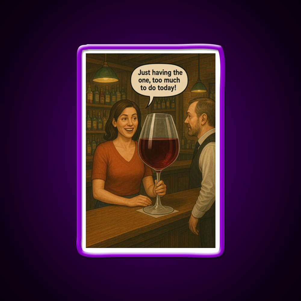 One For The Road Man Cave Bar Led Neon Sign Rgb Color