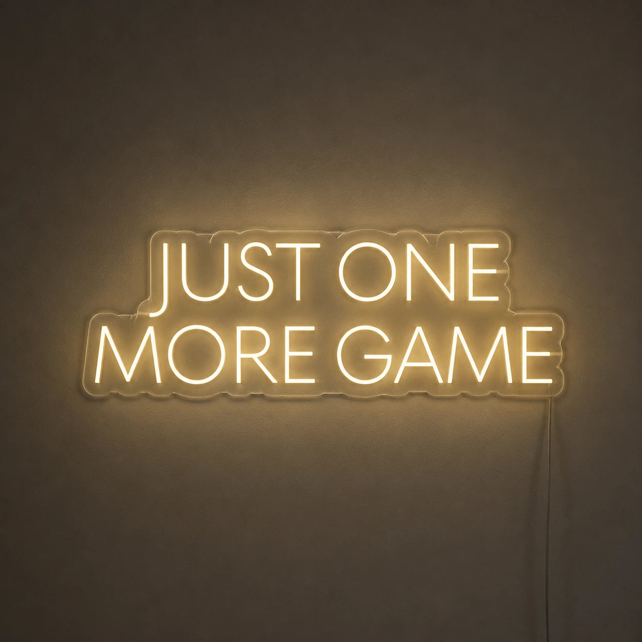 One More Game Neon Sign LED Neon Sign main product image