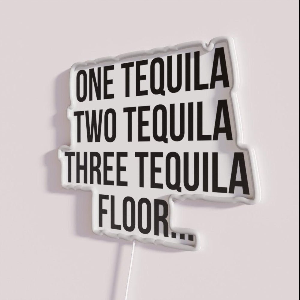One Two Three Floor Rgb Led Neon Sign - Shineneon