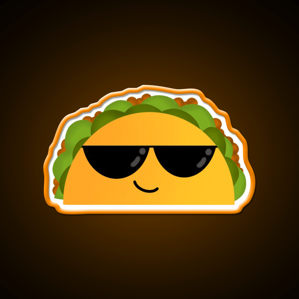 Onestealthytaco Merch Taco Led Neon Sign Mexican Food Sign Rgb Color - Shineneon