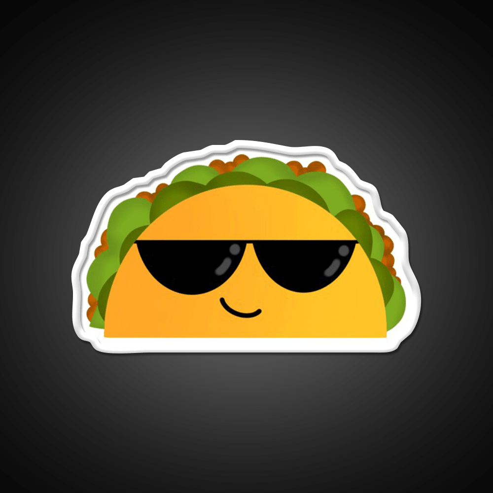 Onestealthytaco Merch Taco Led Neon Sign Mexican Food Sign Rgb Color - Shineneon