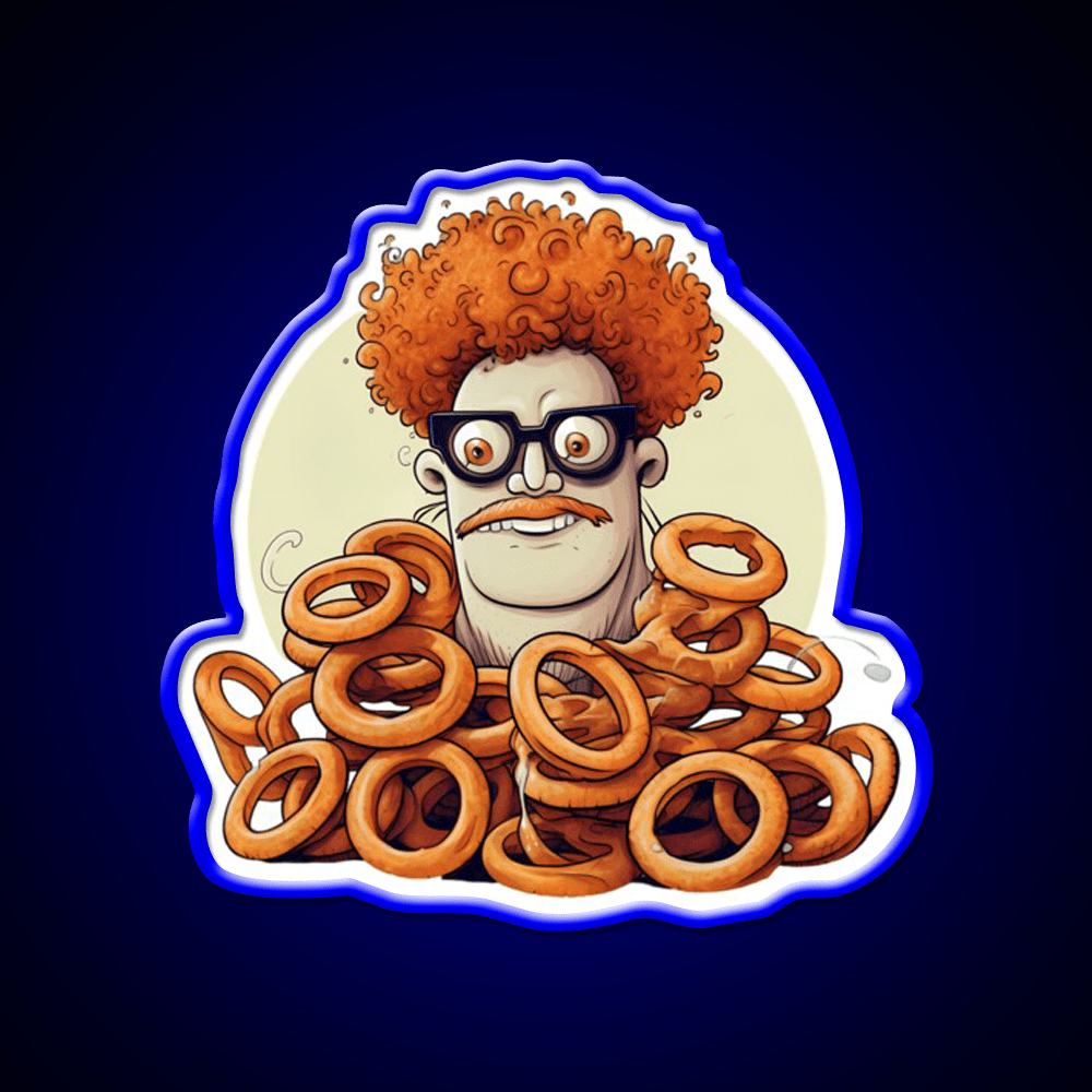 Onion Rings Snack Food Led Neon Sign Rgb Color - Shineneon