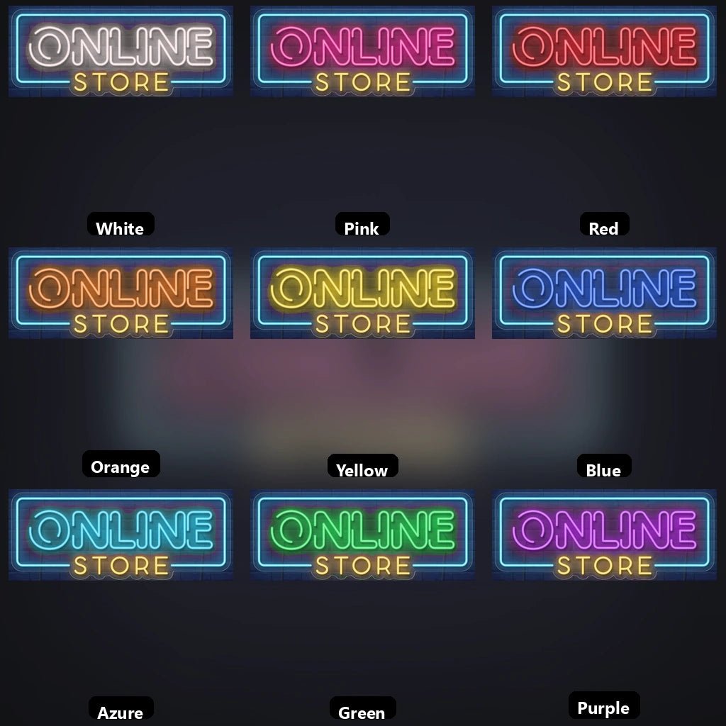 Online Store LED Neon Sign - Shineneon