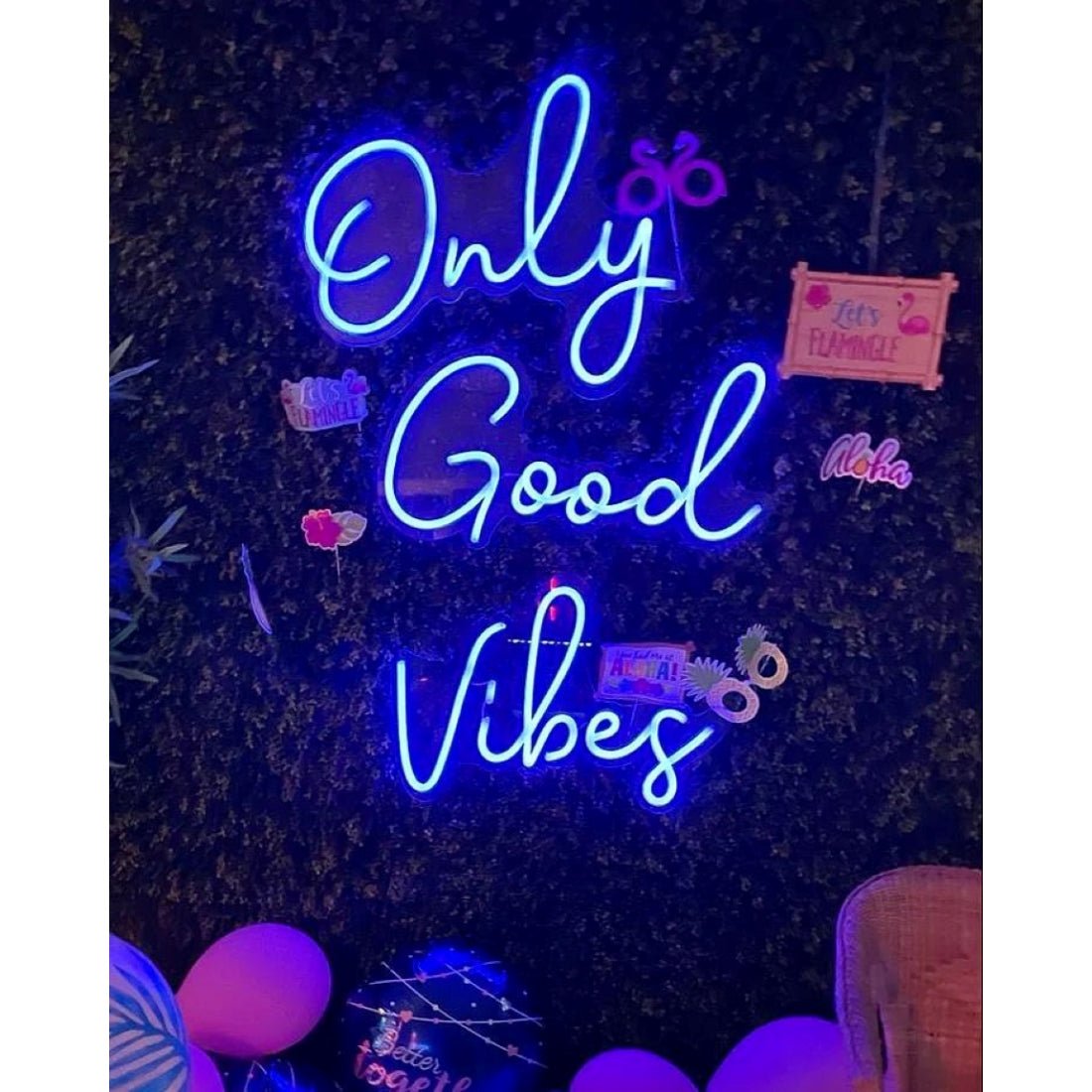 Only Good Vibes Led Sign Business Neon Sign - Shineneon