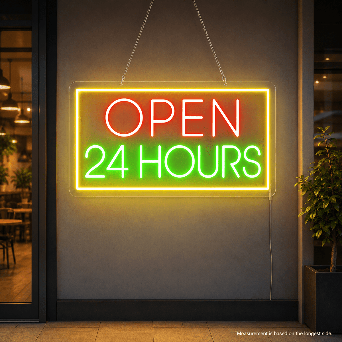 Open 24 Hours LED Neon Sign - Shineneon