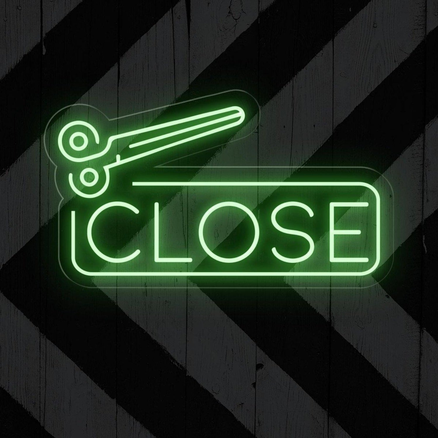 Open And Close Scissor Led Neon Sign For Salons | Shineneon