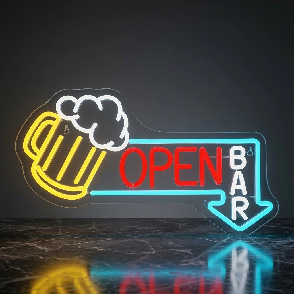 Open Business LED Neon Sign Business Sign Business Sign - 02 High-Converting Product Image