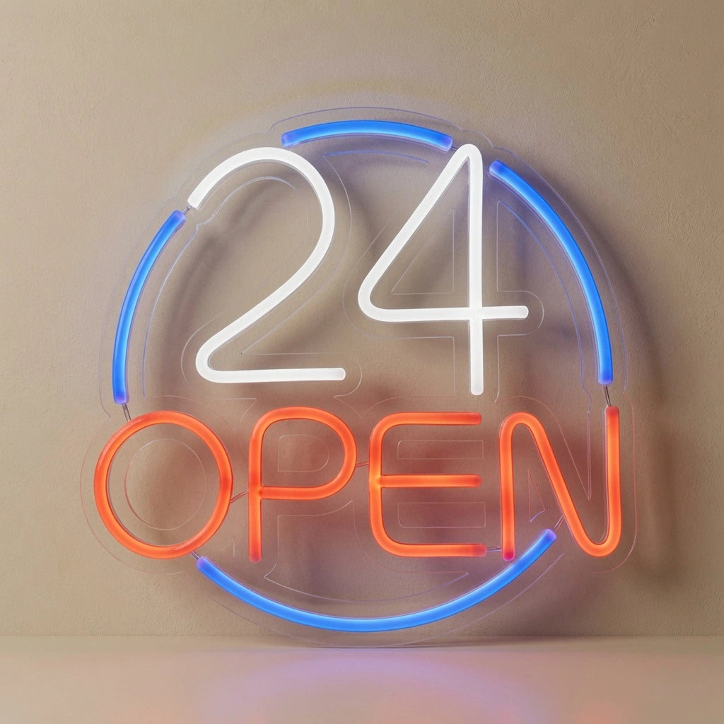 Open Business LED Neon Sign Wall Decor Wall Art - 02 High-Converting Product Image