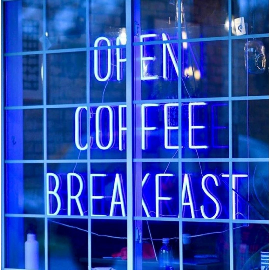 Open Coffee Breakfast Led Sign Business Neon Sign - Shineneon