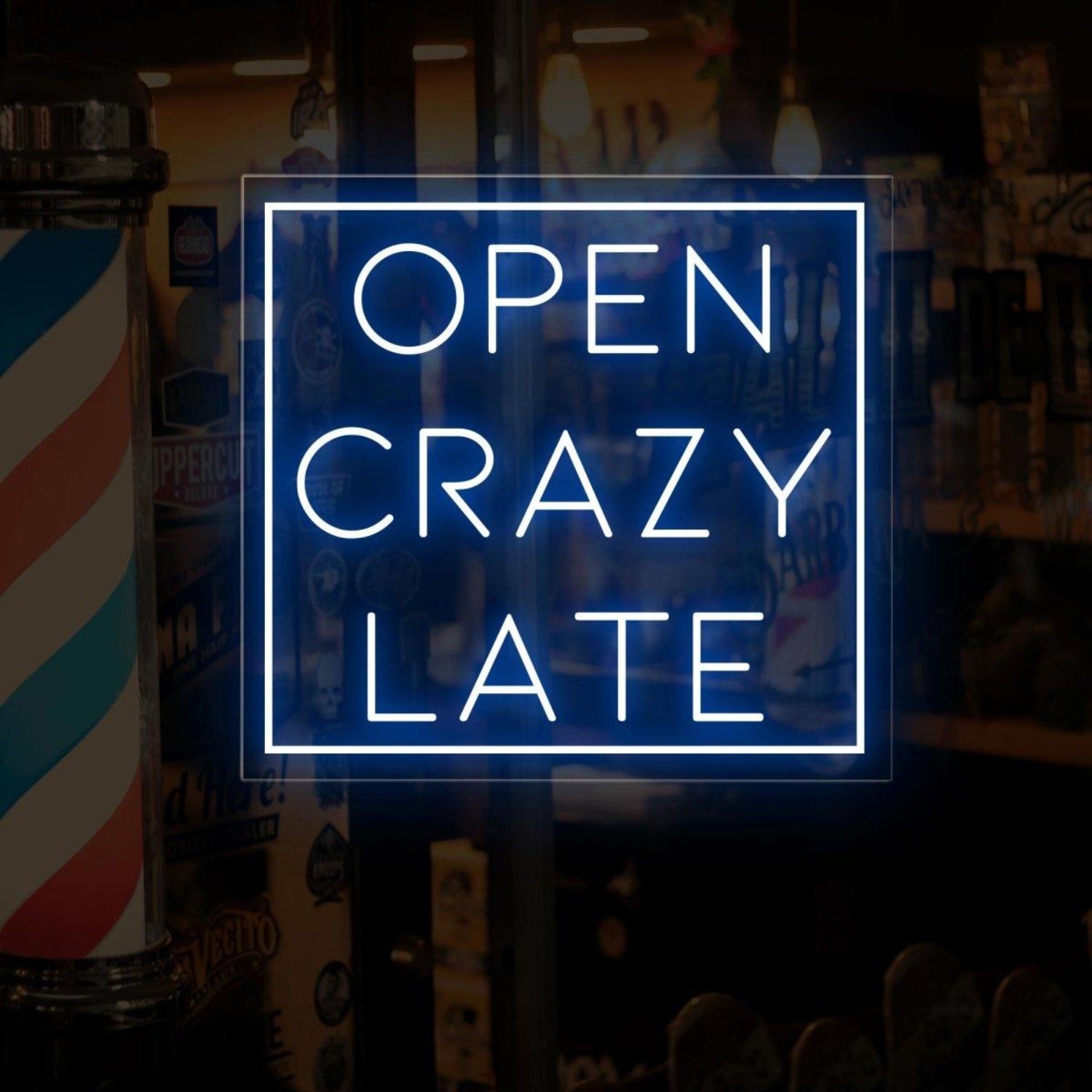Open Crazy Late Neon Led Sign | Shineneon