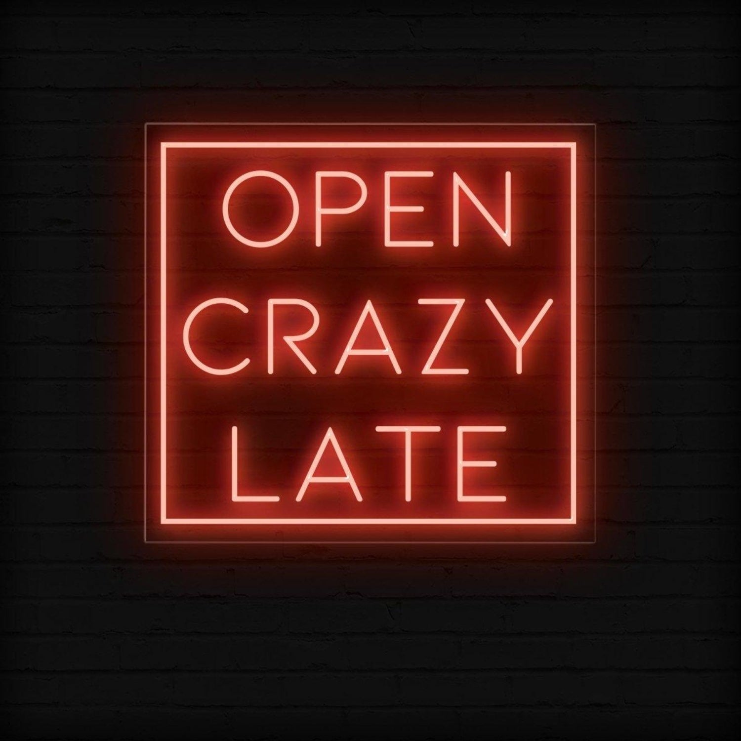 Open Crazy Late Neon Led Sign | Shineneon