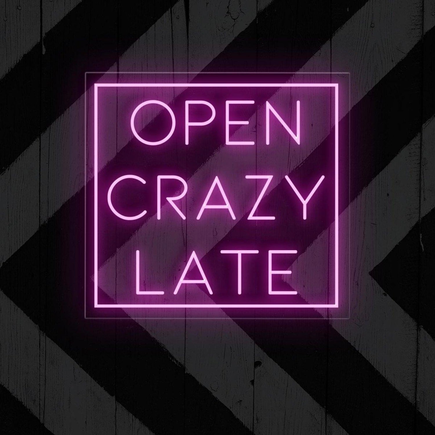Open Crazy Late Neon Led Sign | Shineneon