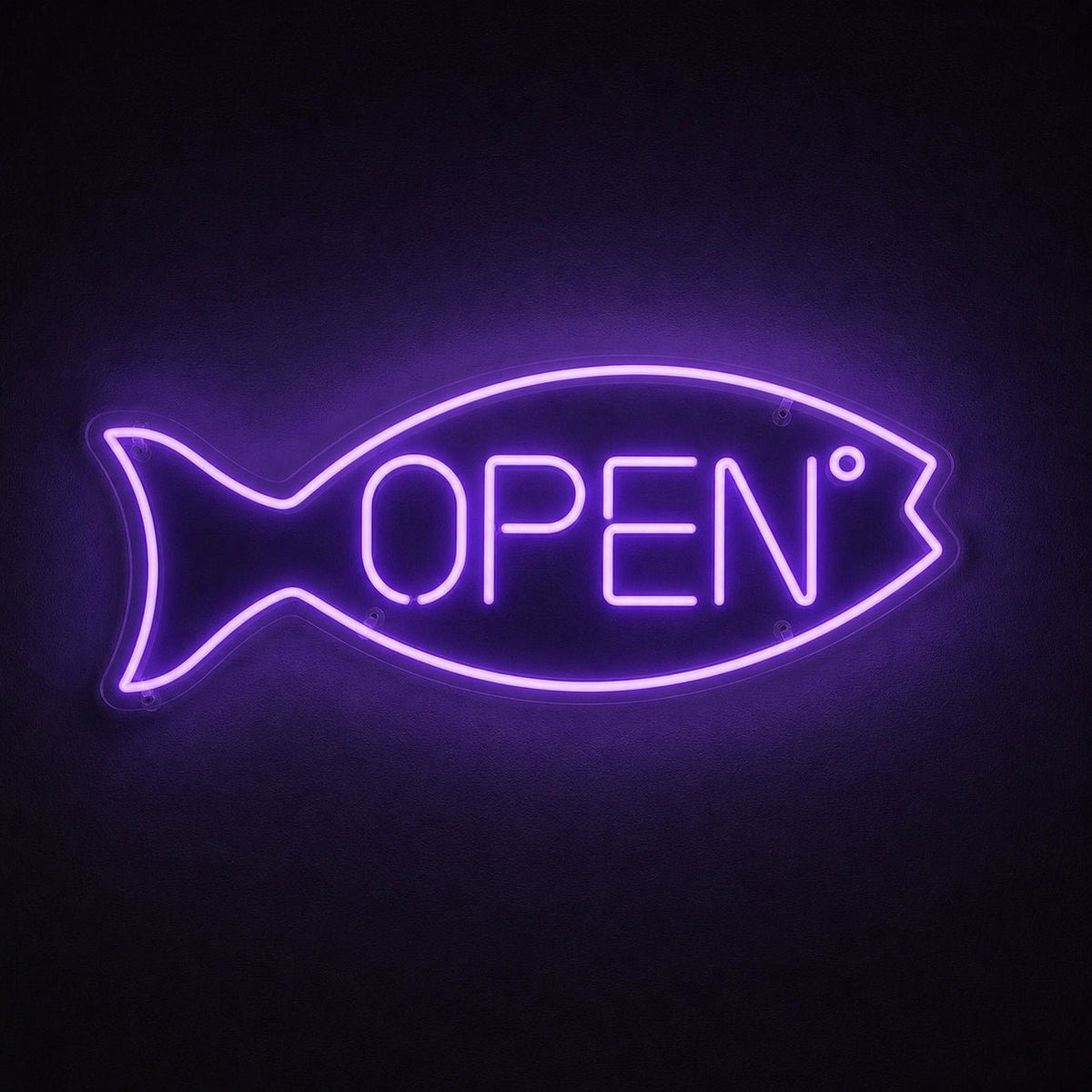 Open Fish LED Neon Sign - Shineneon