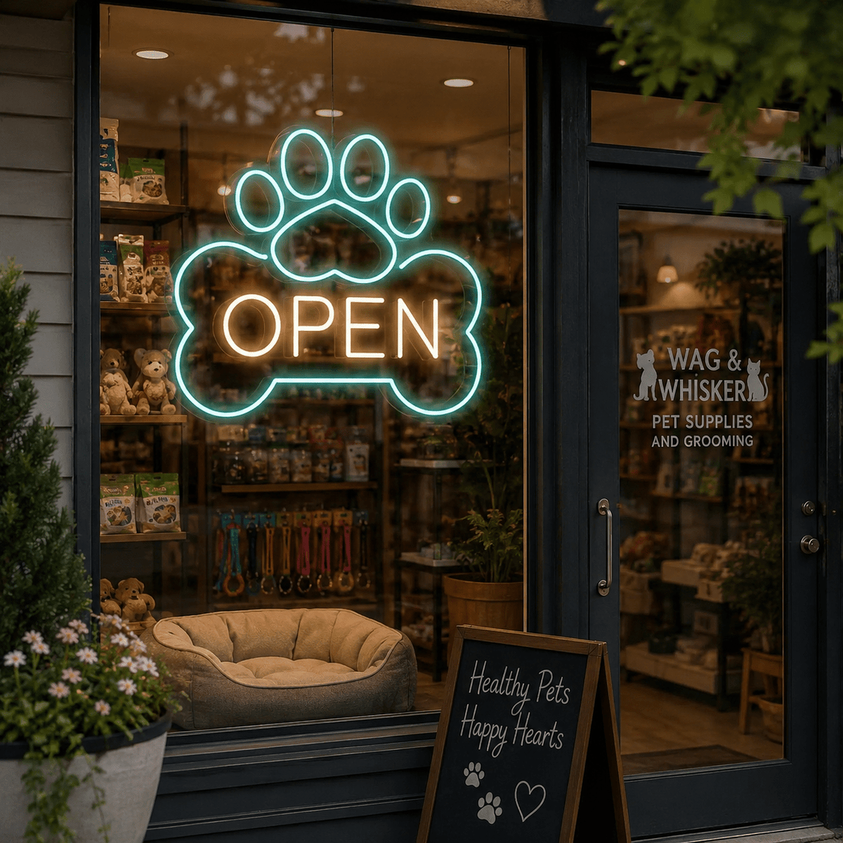 Open LED Neon Sign Bedroom Decor Wall Neon Sign - Shineneon