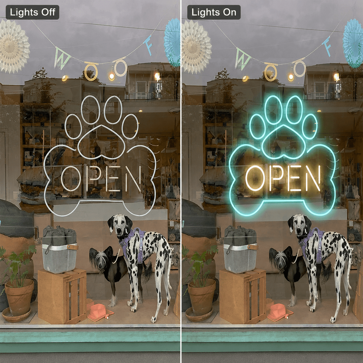 Open LED Neon Sign Bedroom Decor Wall Neon Sign - Shineneon