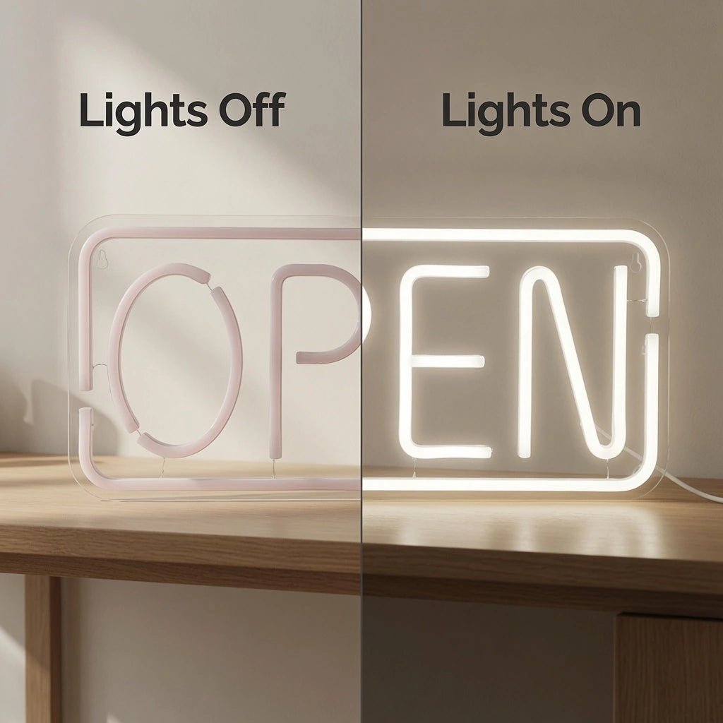 Open LED Neon Sign Home Decor - Shineneon