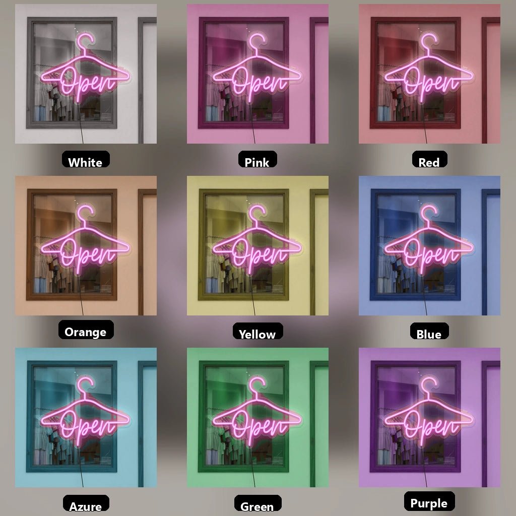 Open LED Neon Sign Home Wall Art - Shineneon