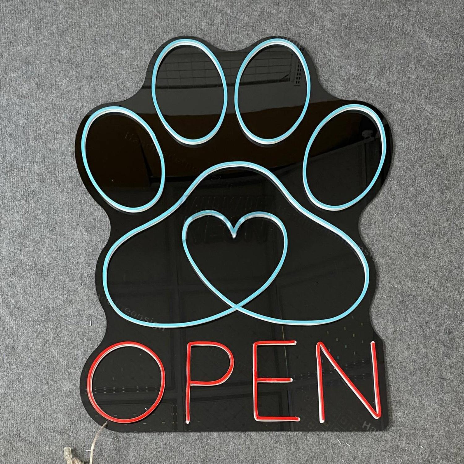 Open Pet Clinic Led Neon Sign Pet Spa Led Light | Shineneon