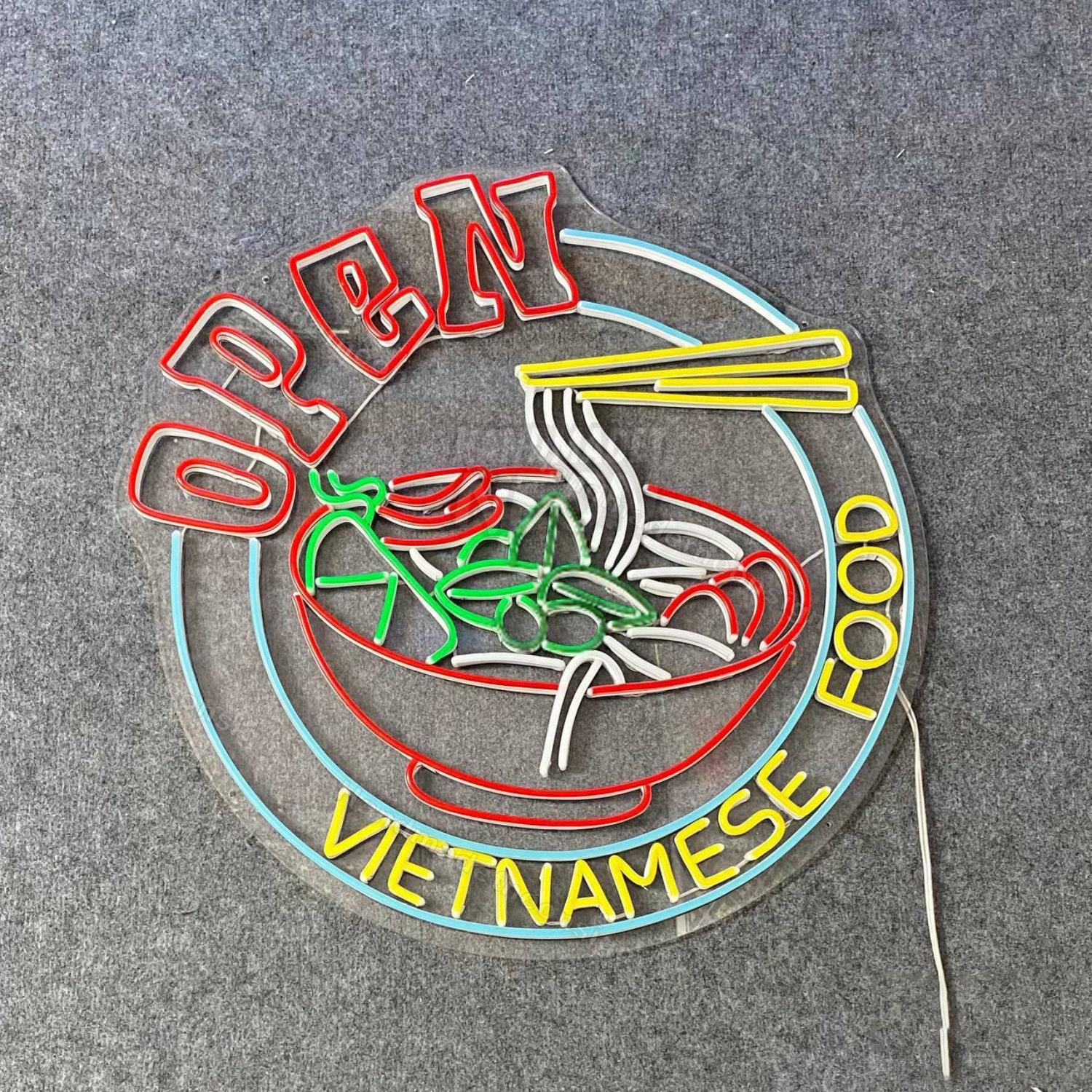 Open Pho Led Neon Sign Pho Open Led Light | Shineneon