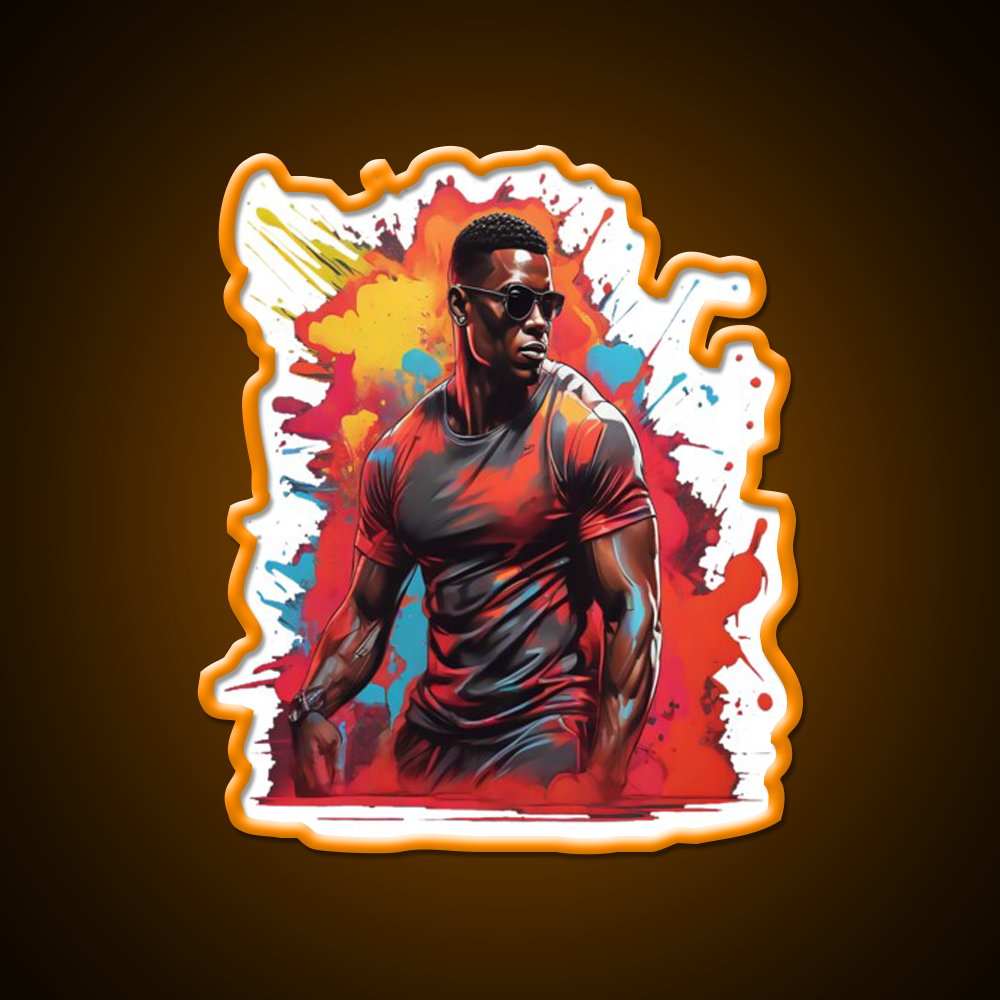 Open Powerlifting Gym Fitness Led Neon Sign Rgb Color