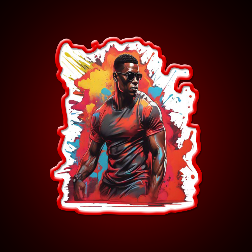 Open Powerlifting Gym Fitness Led Neon Sign Rgb Color