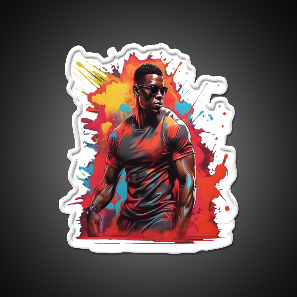 Open Powerlifting Gym Fitness Led Neon Sign Rgb Color