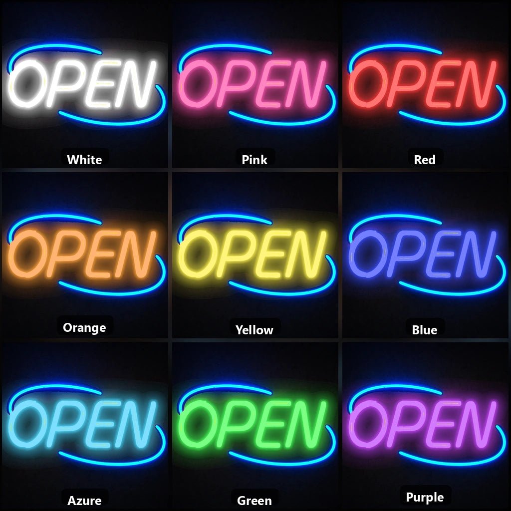 Open Room Decor LED Neon Sign Garage Man Cave Neon Sign - Shineneon
