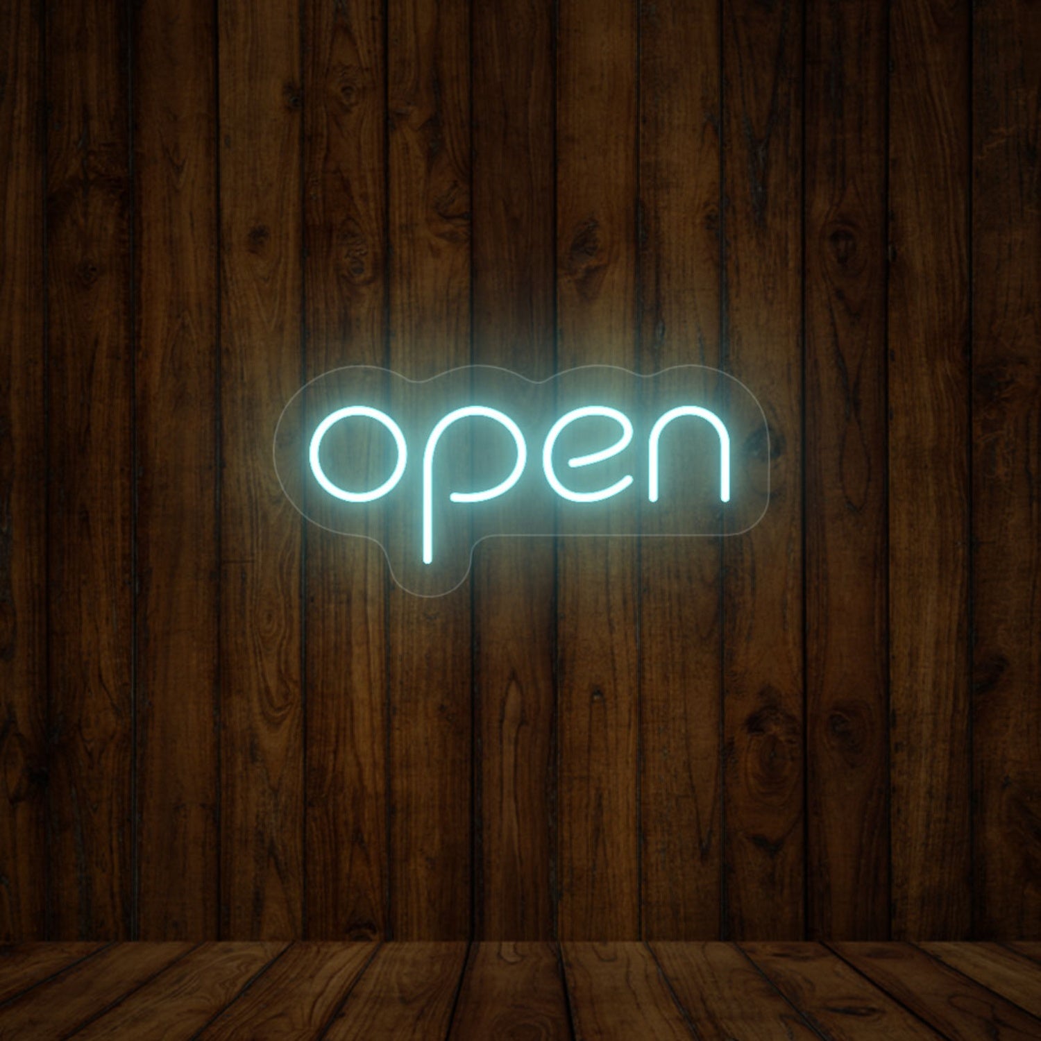 Open Single Color Sign | Shineneon