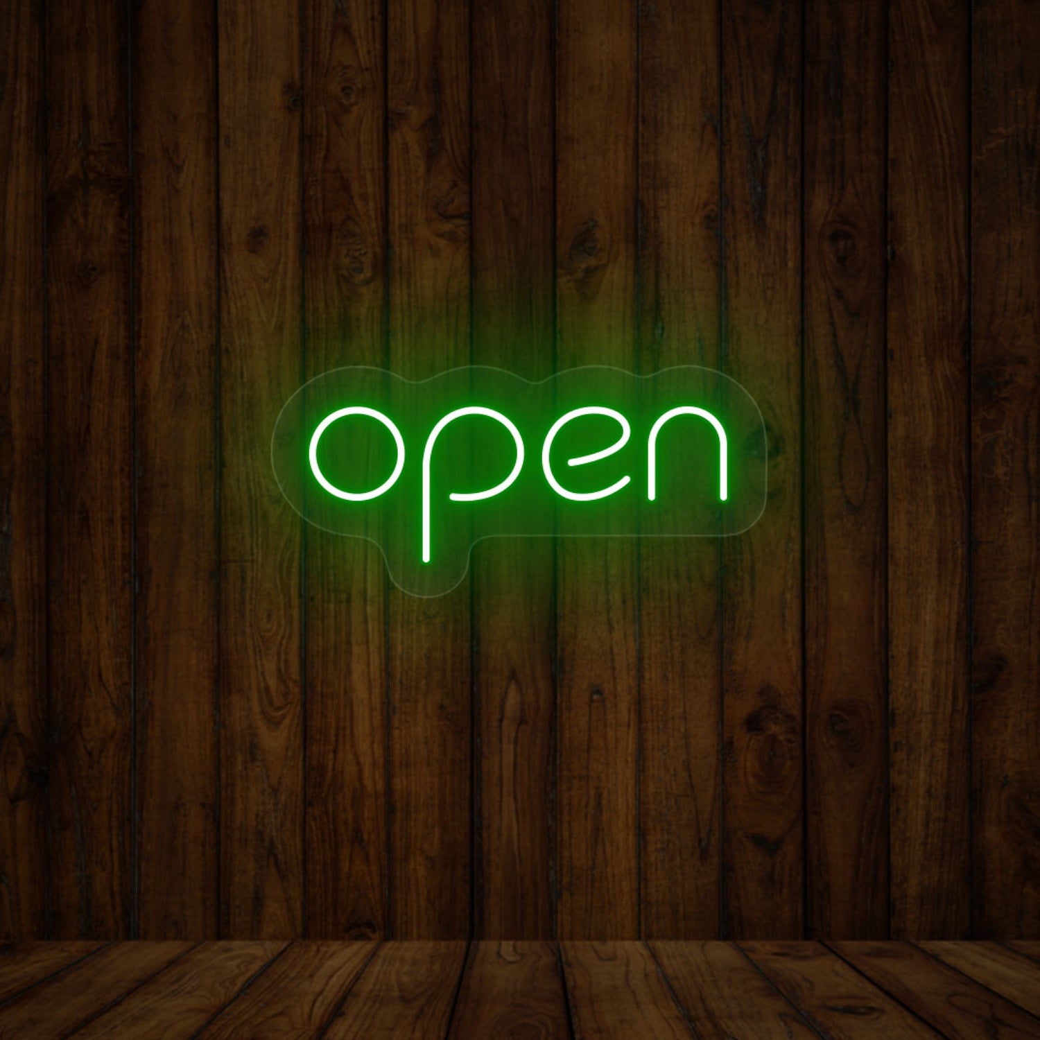 Open Single Color Sign | Shineneon