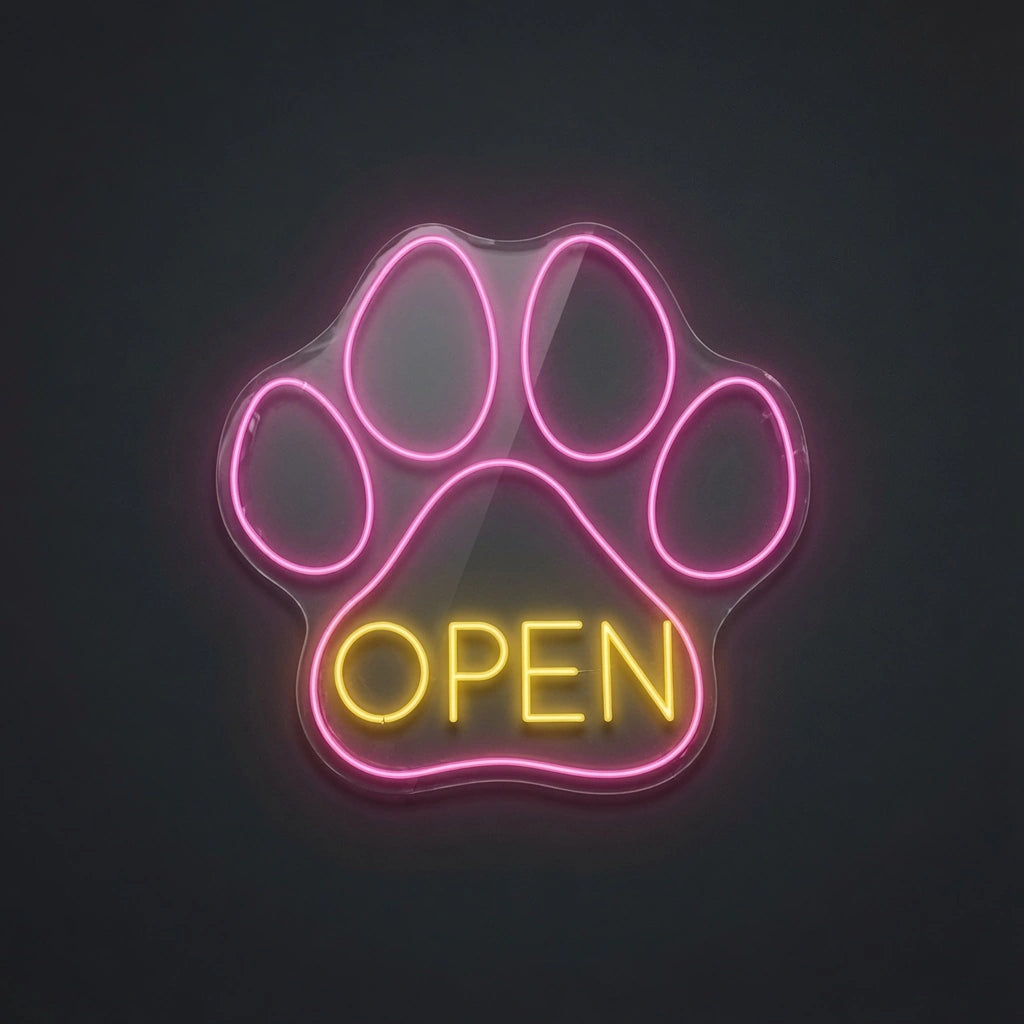 Open Store Wall Decor LED Neon Sign - 01 Original Product Image