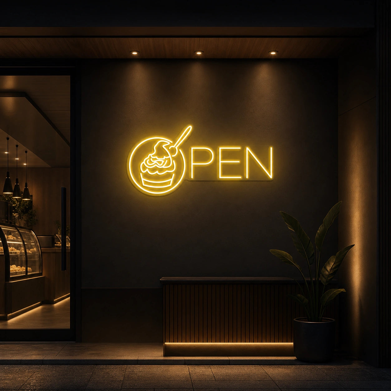 Open Wall Decor LED Neon Sign Garage Man Cave Neon Sign high-converting product image
