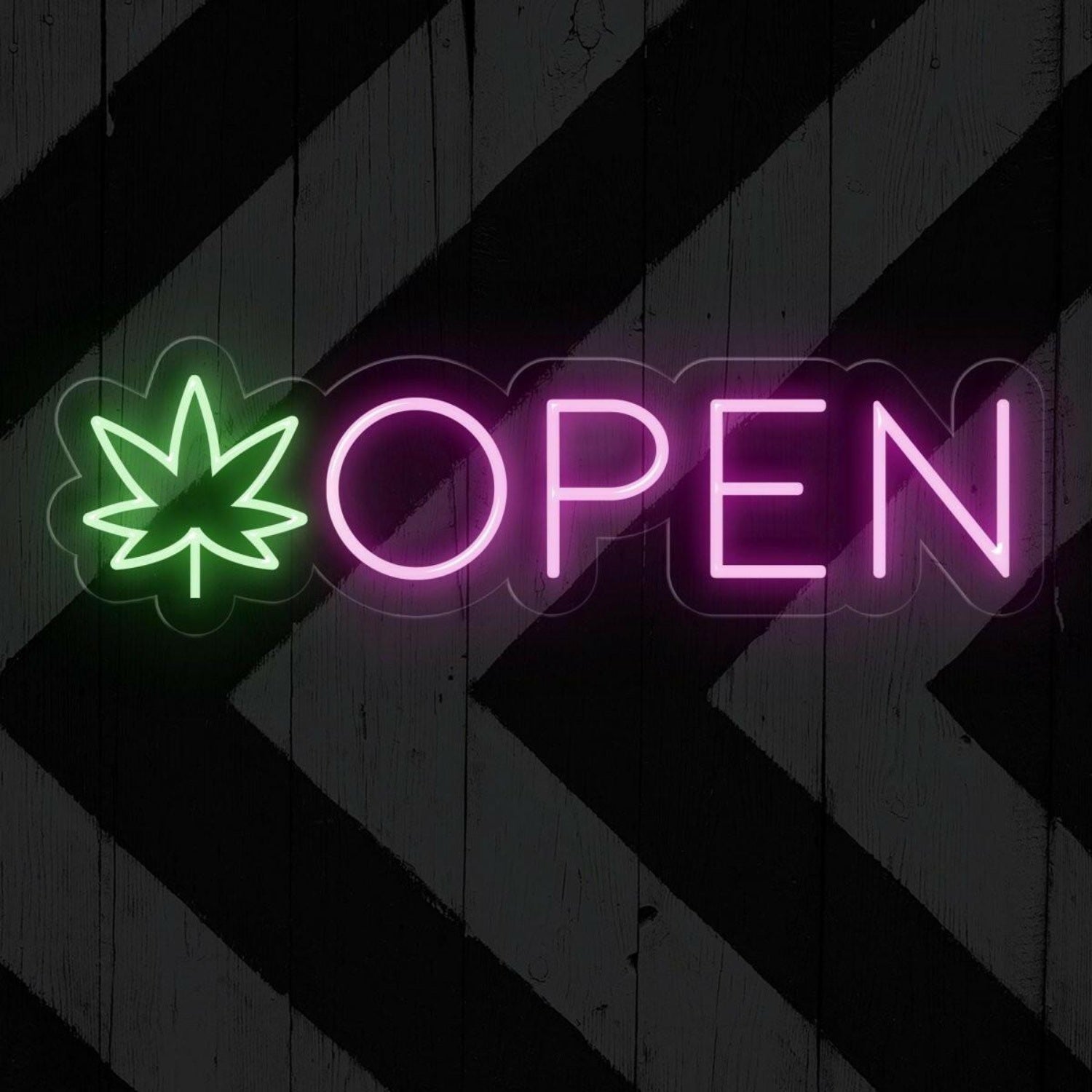 Open Weed Led Neon Sign | Shineneon