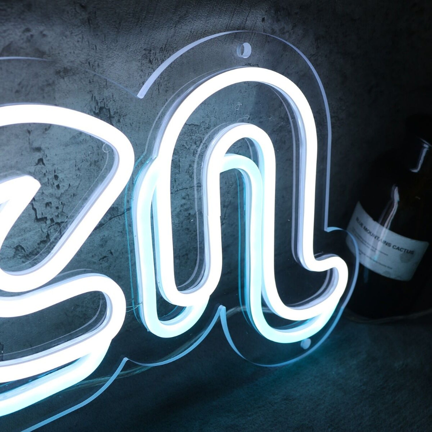 Open White Custom Neon Led Sign | Shineneon