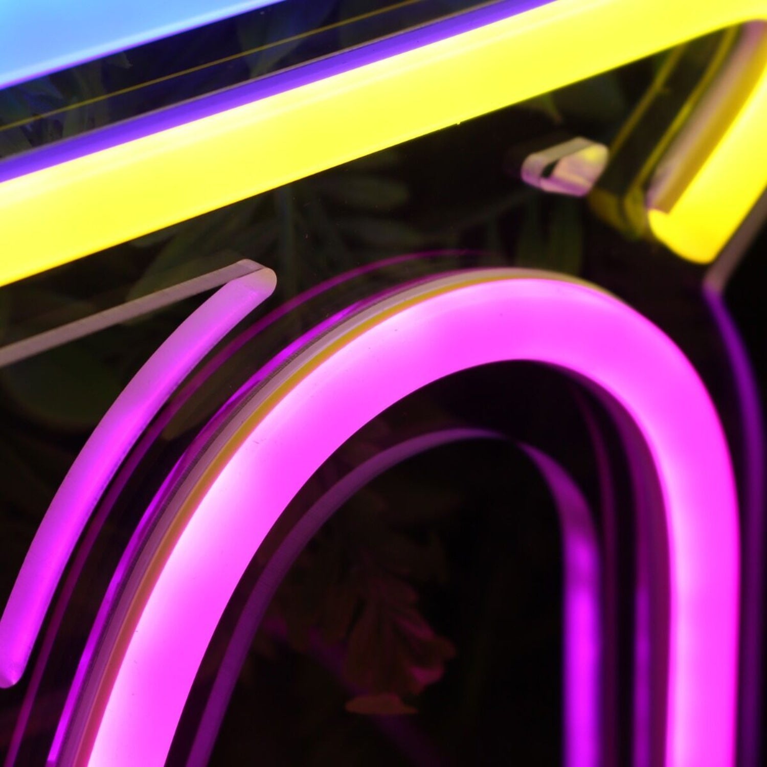 Open With Inverted Triangle Led Neon Sign | Shineneon