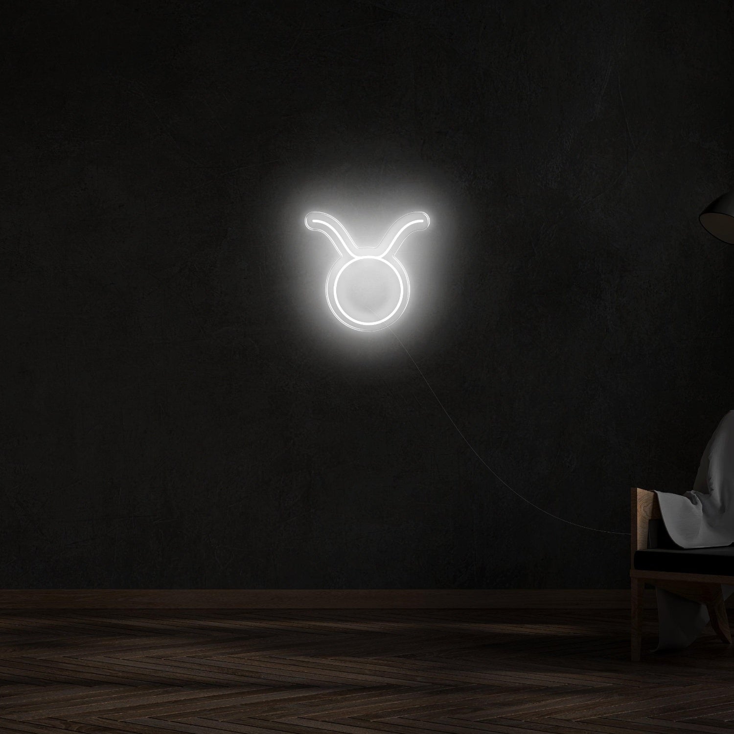 Orange-Red Taurus Zodiac Led Neon Sign For Modern Home Decor | Shineneon