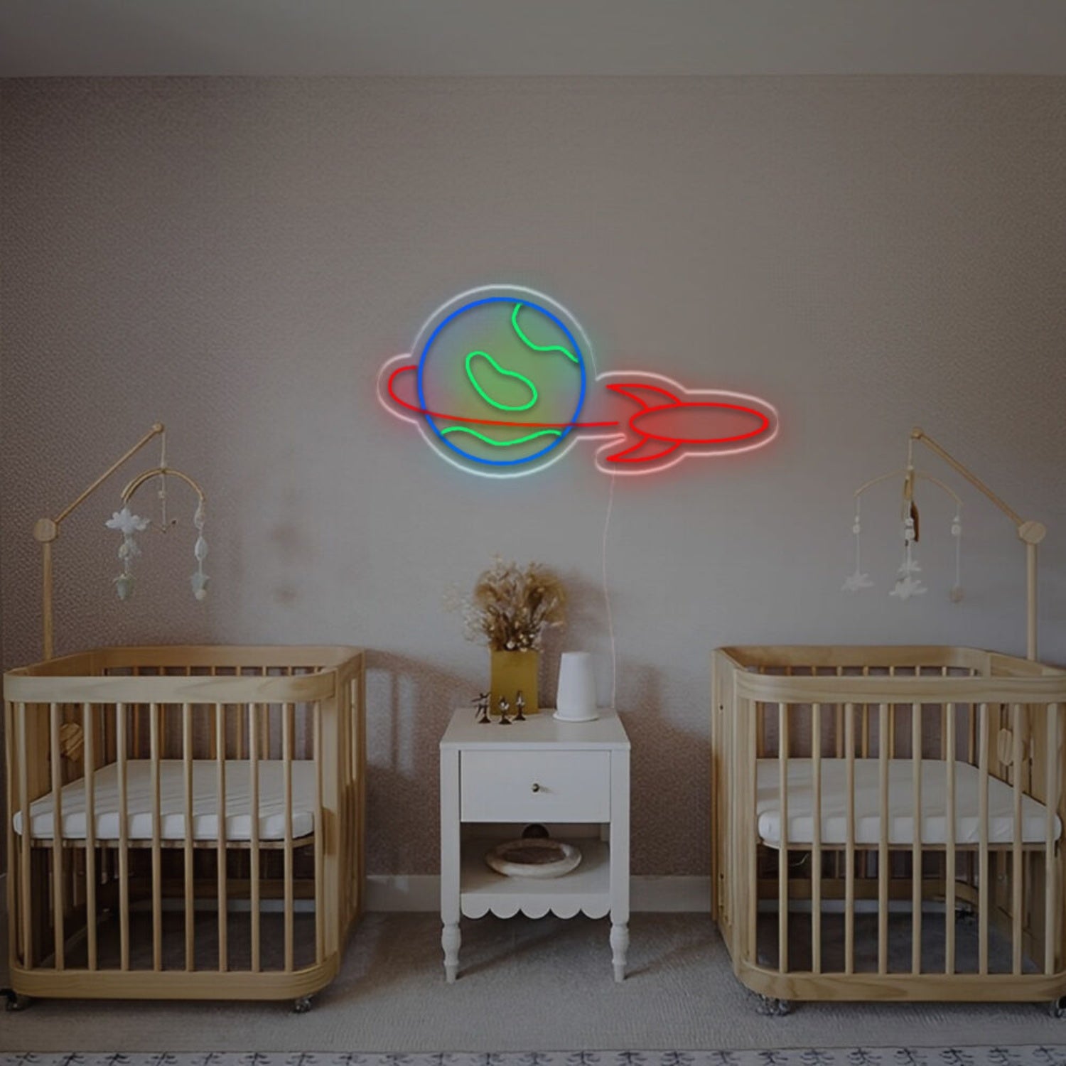 Orbiting The Earth Led Neon Sign | Shineneon