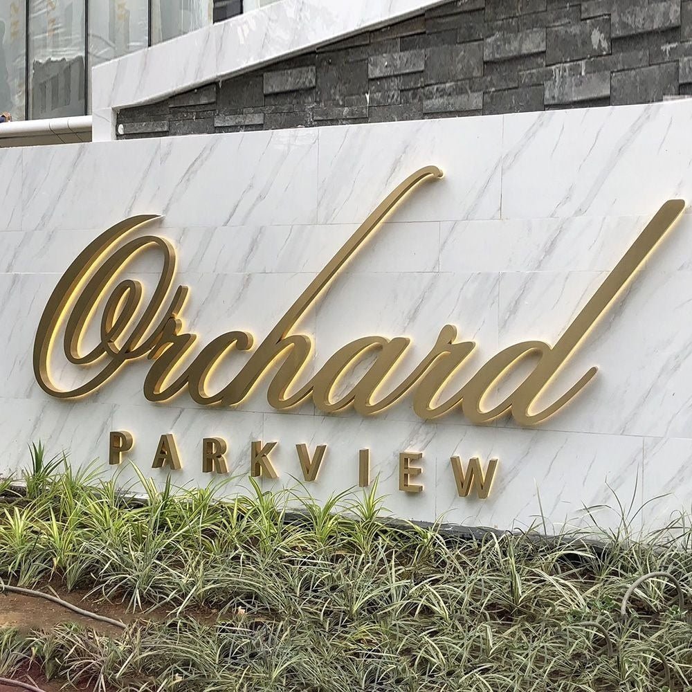 Orchard Parkview 3D Backlit Channel Letters Led Light Sign - Shineneon