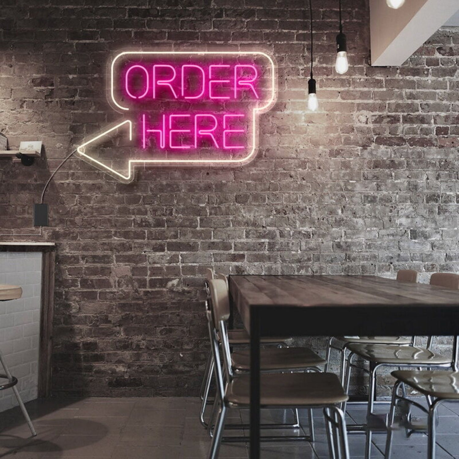 Order Here Led Neon Sign For Businesses And Shops | Shineneon