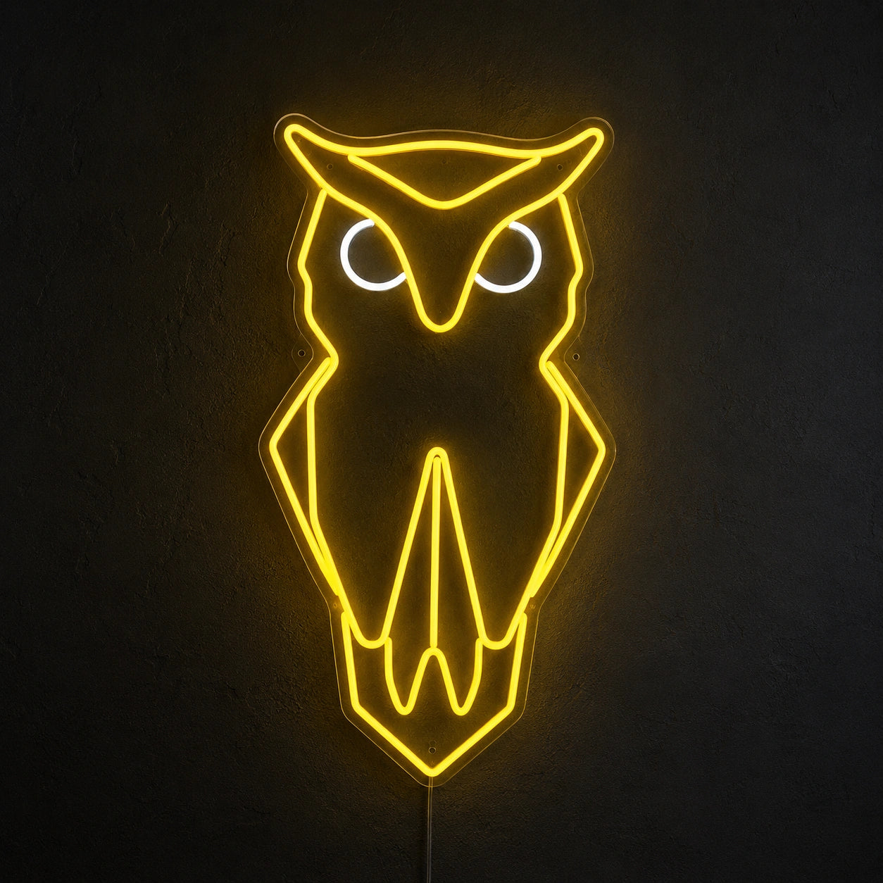 Origami Owl Face LED Neon Sign high-converting product image