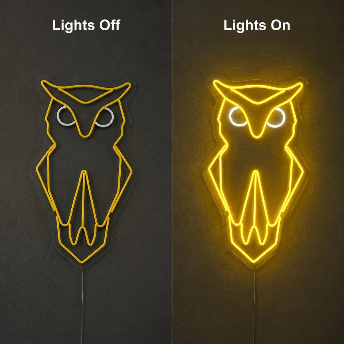 Origami Owl Face LED Neon Sign - Shineneon