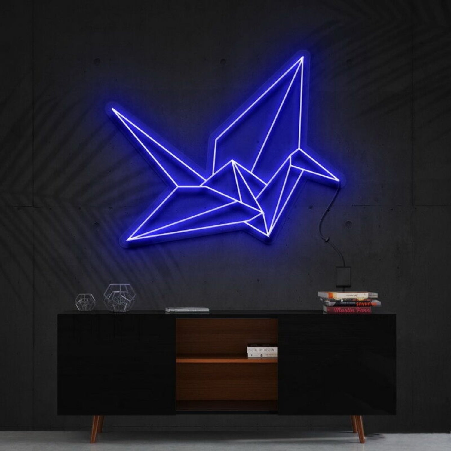 Origami Swan Led Neon Sign Fartistic And Modern Decor | Shineneon