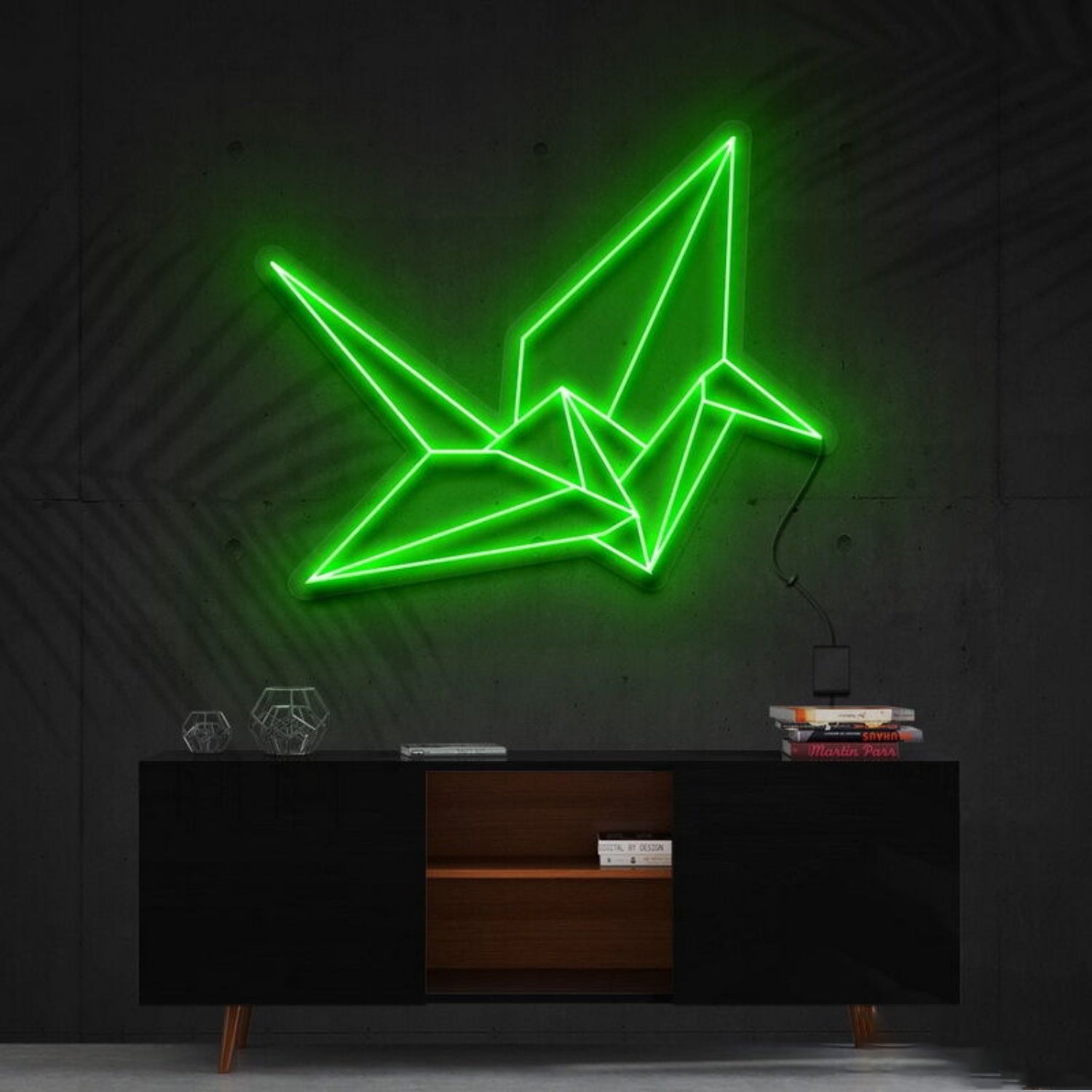 Origami Swan Led Neon Sign Fartistic And Modern Decor | Shineneon