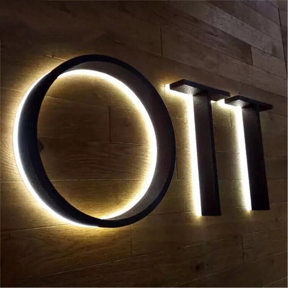Ott 3D Backlit Channel Letters Led Light Sign - Shineneon