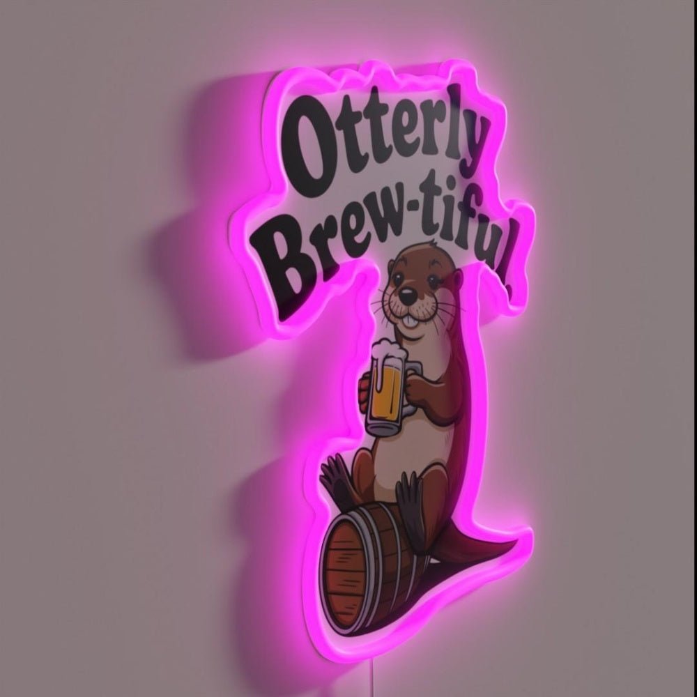 Otterly Brew Tiful Rgb Led Neon Sign - Shineneon