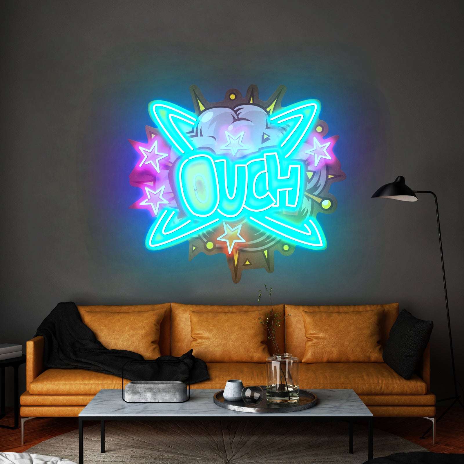 Ouch Led Neon Artwork For Sale