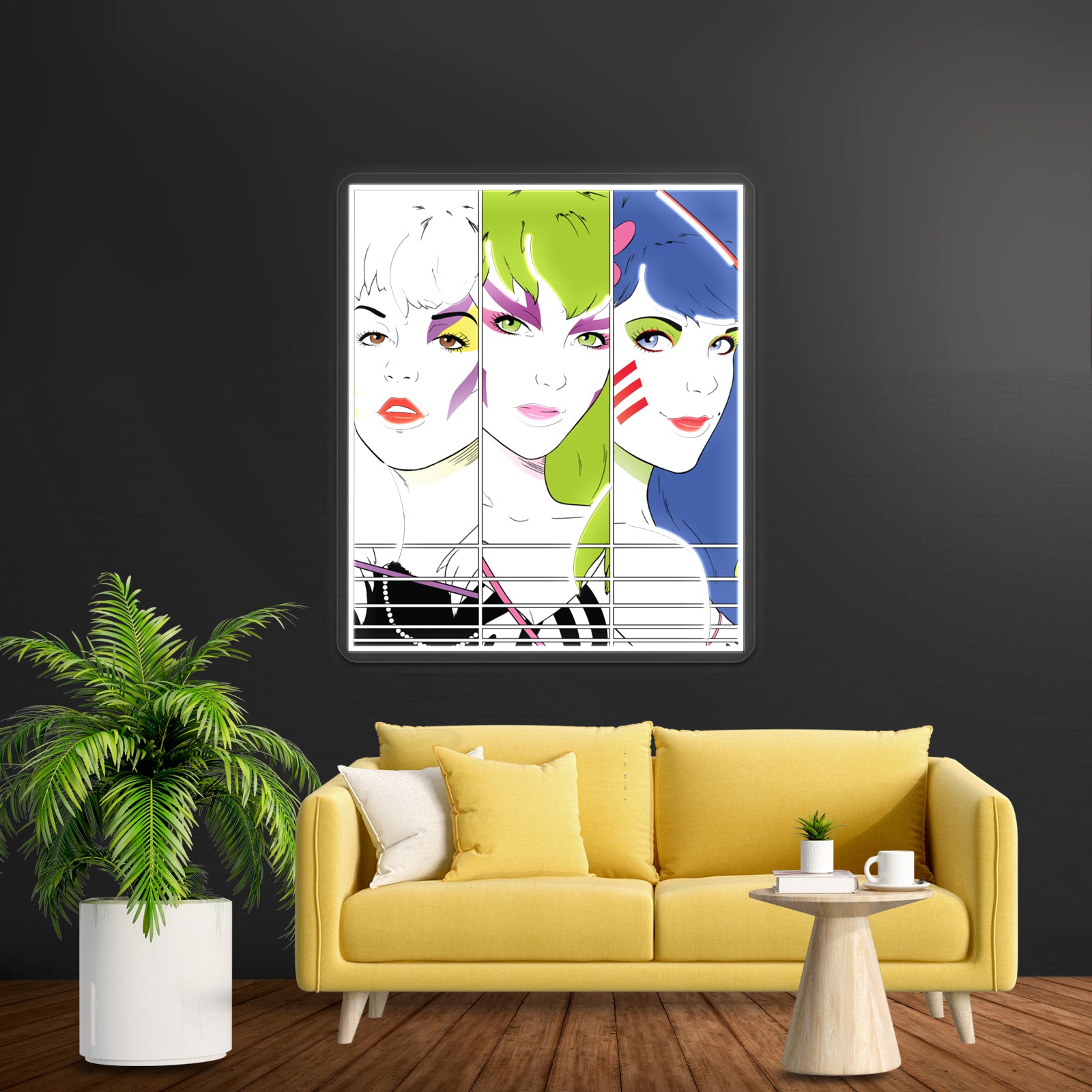 Our Songs Are Better Without Saxophone Artwork Neon Wall Sign | Shineneon