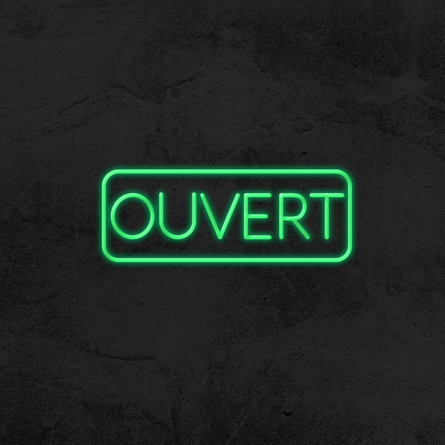 Ouvert Led Neon Sign For French-Speaking Businesses | Shineneon