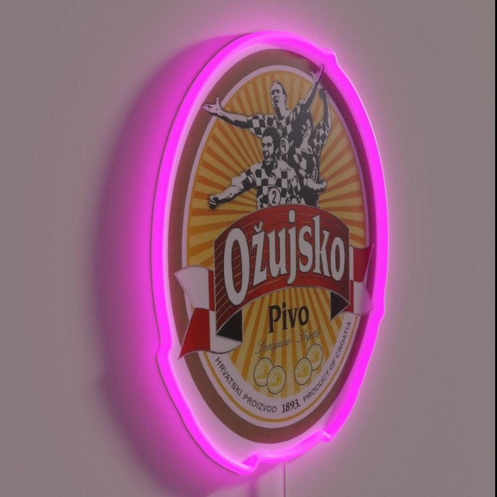Ozujsko Pivo Croatia Active Rgb Led Neon Sign - Shineneon